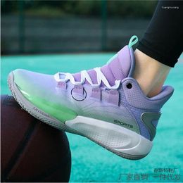 Basketball Shoes 2024 Anti Slip And Absorption Professional Training Men Teenagers Children