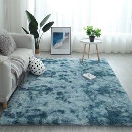 Gradient Solid Carpet Thicker Rugs Non-slip Mat Bathroom Area rug for living room Soft Fluffy Child Bedroom Mats Pink alfombra228h