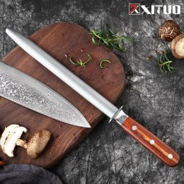 Cushion Xituo Knife Sharpener Professional Kitchen Sharpening Rod Diamond Sharpening Stick New Kitchen Knife Sharpener Tool