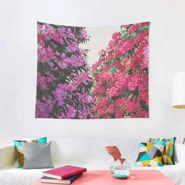 Tapestries Anime Flowers Scenery Tapestry Home Decor Custom