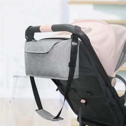Storage Bags Portable Stroller Bag Winter Cup Holder Cover Pram Organizer Baby Buggy Accessories