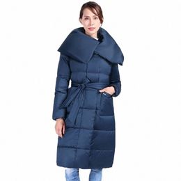 2022 New Winter Women's Coat Quilted Hooded Fi Warm Women Down Jacket High-quality Biological-Down Female Parkas Docero 51Zg#