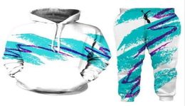 2022 New MenWomens 90s Jazz Solo Funny 3D Print Fashion Tracksuits Hip Hop Pants Hoodies ok031467070