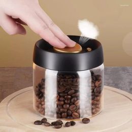 Storage Bottles Canister Vacuum Sealed Jug Food Coffee Beans Glass Airtight Grains Candy Keep Fresh Jar Kitchen Accessories
