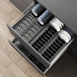 Racks Kitchen Organizer Plate Drying Rack Bowl Pot Lid Storage Holder Adjustable Kitchen Dish Drying Rack Storage Dish Rack