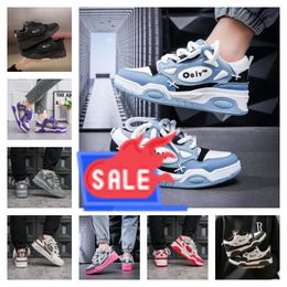 Designer Casual Shoes Sneaker Luxury Shoes Walking Men Women Running Trainers White Black Navy Blue Panda Vintage Sports trainer GAI comfort Thick bottom