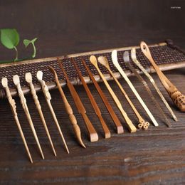 Tea Scoops Handmade Bamboo Matcha Spoon Clean Teaspoon Tool Not Easy Deform With Break Durable Needle Kitchen Accessories