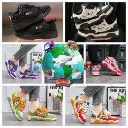 Designer Casual Shoes Men Women Running Trainers White Black Navy Vintage Distressed Sports trainer Low Genuine GAI