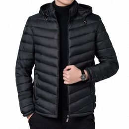 men's Down Jacket Casual Padding Warm Parkas Lightweight Puffer Male Padded Coats Winter New in External Clothes Aesthetic 2024 q80C#