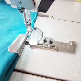 Machines DoubleLayer Cloth Sewing Curling Slide Upper Layer Cloth Folding Lower Layer Folding Hemmer Sewing Machine Accessories