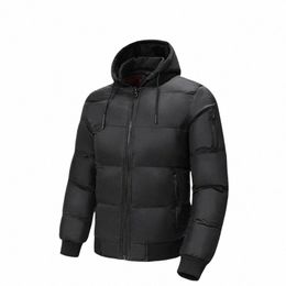 new Men Winter Warm Waterproof Wind proof Parkas Jacket Coat Autumn Mens Hooded Casual Brand Solid Outwear Parkas Jackets Male h1Un#