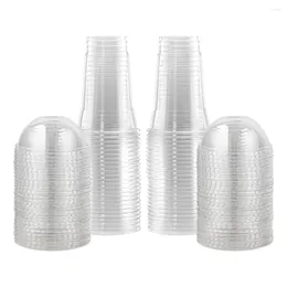 Disposable Cups Straws 50 Pcs Clear Juice Accessory Cream Drink Transparent Plastic Pp Travel