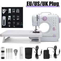 Machines Portable Sewing Machine for Beginners Kids Mini Electric Household Crafting Mending Sewing and 12 BuiltIn Stitches