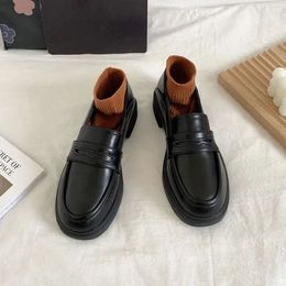 Klädskor kvinnors loafers skor Mary Jane skor oxfords loafers kvinnor flickor japanska skolan jk enhetliga lolita skor college gotiska skor