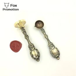 Craft Customise Wax Stamp personal Logo vintage metal handle Spoon,DIY Ancient Seal Retro Stamp,Personalized Wax Seal custom design