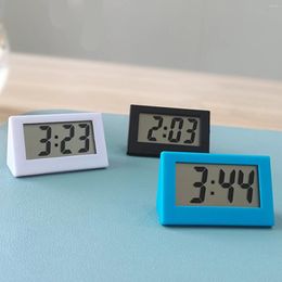 Table Clocks Fashion Portable Mini Digital Dashboard Desk Electronic Clock For Desktop Home Office Silent Time Display