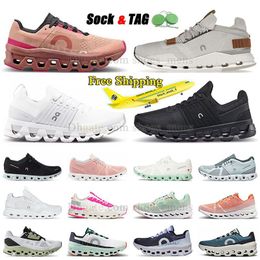 2024 new cloud running shoes free shipping cloudy clouds swift 3d Rose Red Alloy Eclipse Grey Cloud Monster Nova Hot Pink And White Runner Cloudstratus Dhgate Sneaker