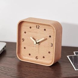 Table Clocks Modern Living Room Digital Small Fancy Bedrooms Old Style Wooden Dijital Saat Home Decor