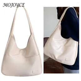 Shoulder Bags Women PU Leather Bag Trendy Retro Tote Handbag Large Capacity Top Handle Satchel Armpit Daily Dating