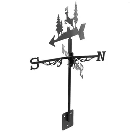 Garden Decorations Wind Vane Weather Metal Direction Indicators Iron Ground Weathervane Vanes For Yard