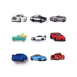 2023 Wholesale truck clog charms factory sport car clog charms new design car clog charm