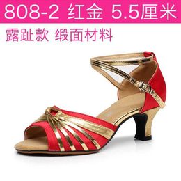 Sandals Gold high heels wedding shoes ankles shoulder straps party open shoelaces womens pumps H240328JE8X