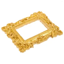 Frames Decorative Po Frame Decorating Home Mini Picture European Style Table Decoration Resin