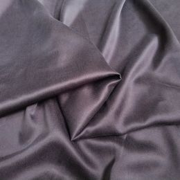 Fabric 1 Metre X 1.12 Metre Coffee Sand Washed Charmeuse Fabric Heavy Silk Cotton Satin Material For Gown