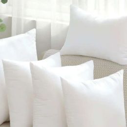 Dishes White Cushion Insert Filler Pp Cotton Throw Pillow Inner Core Decor Car Chair Soft Seat Cushion 45*45cm