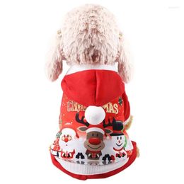 Dog Apparel Four-legged Christmas Fleece Cat Pet Teddy Bear Fighting Clothes In Autumn And Winter