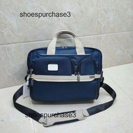 Shoulder Backpack Mens Portable Fashion Chestbag Designer Laptop TUMIiS Top Initials Alpha Series 2603141nvygy3 Bag Business Briefcase AYA0