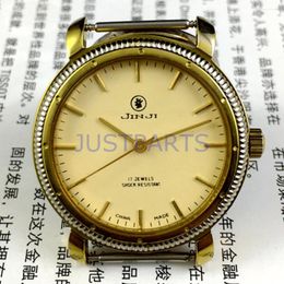 Watch Repair Kits 37mm SHANGHAI JINJI Manual Mechanical 17 Jews -Resistant Golden Nails