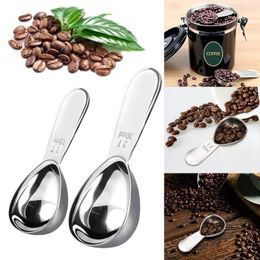 Coffee Scoops 304 Stainless Steel Measuring Spoon 15ml 30ml Tablespoon Scoop For Tea Sugar