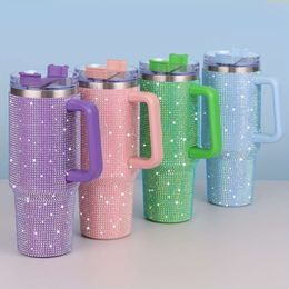 40oz Sparkling Insulated Tumbler with Lid Durable, Portable Drinkware Travel & Daily Use - Ideal Gift for Summer, Birthday