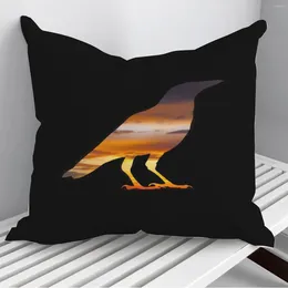 Pillow Bird Throw Pillows Cover On Sofa Home Decor 45 45cm 40 40cm Gift Pillowcase Cojines Drop