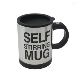 Mugs 400ml Automatic Self Stirring Mug Coffee Milk Mixing Stainless Steel Thermal Cup Electric Lazy Double Insulated Smart