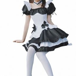 black and white cute chocolate maid miracle m travel around the world lolita princ dr game s1YG#