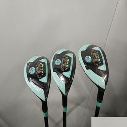Complete Set Of Clubs Womens New Golf Hybride With Shaft Ichiro Honma 22/25/28 Exceed Standard Mood High Reverse L Drop Delivery Sport Otjgc