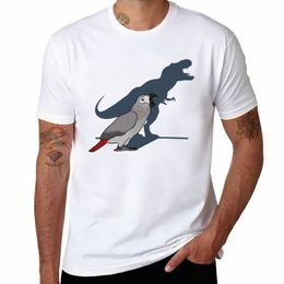 new t-rex shadow - grey T-Shirt boys t shirts plain black t shirts men r1qD#