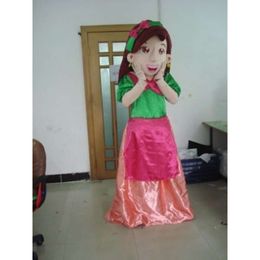 Mascot Costumes Foam Cute Beautiful Princes Cartoon Plush Christmas Fancy Dress Halloween Mascot Costume