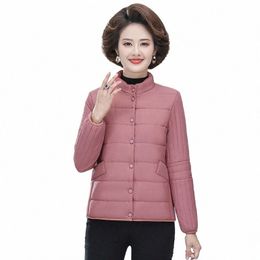 parkas women Lightweight baseball jacket autumn winter Warm Short Jacket middle age Female cott-padded tops mother Cott coat h9b9#