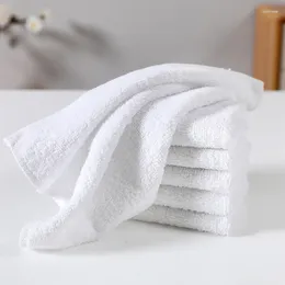 Towel 3Pcs 25x25cm Square White Soft Cotton Home Kitchen Bathroom Multifunctional Cleaning Hand