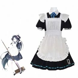 blue Archive Tendou Arisu Cosplay Costume Game Anime Clothing French Maid Lolita Skirt Woman Kawaii Sexy Carnival Halen Suit 97cc#