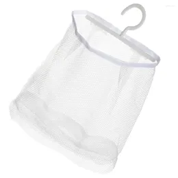 Storage Bags Peg Bag Clothespin Hanging Mesh Socks Holder For Bathroom Kitchen