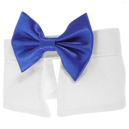 Dog Apparel Tuxedo Collar Cat Cartoon Pet Bow Tie Small Adjustable Cotton Cute Puppy Collars