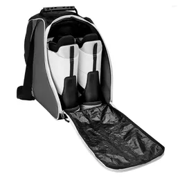 Outdoor Bags Ski Boots Bag Snowboard Oxford Cloth Waterproof Travel For Helmets Boot Gloves Dropship