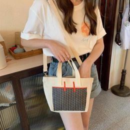 Shoulder Bags Thousand Birds Women Canvas Messenger Handbag Fashion Convenient Tote Bag Eco-Friendly Reusable Grocery Bento