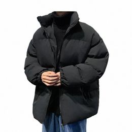 kapments Y2k Harajuku Solid Warm Winter Puffer Jacket 2023 Parkas Windbreakers Japanese Streetwear Korean Fi Bubble Coat k5hc#