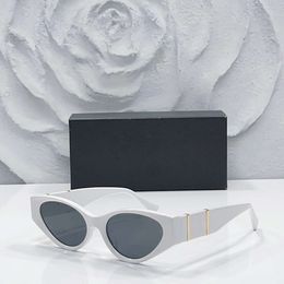 Small Oval Women's Sunglasses 2024 New Fashion Hight Quality Eyeglasses Female Retro Shade Eyewear with Case