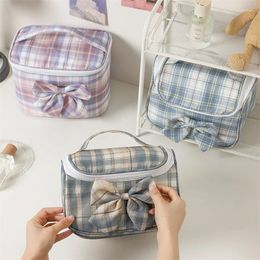 Cosmetic Bags Cute Bag Niche High-end Female Portable High-value Large-capacity Ins Travel Makeup Storage Box Neceser